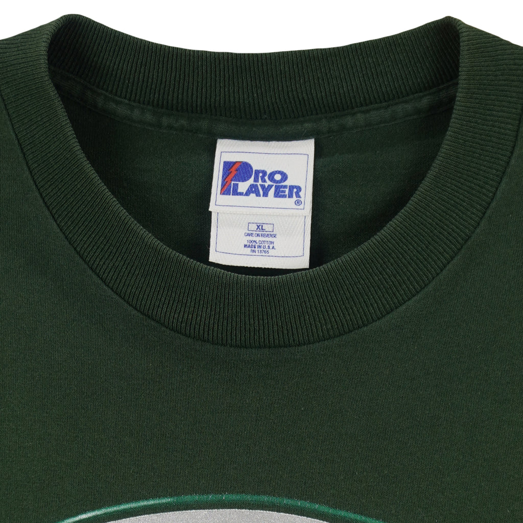 NFL (Pro Player) - New York Jets Big Logo T-Shirt 1997 X-Large Vintage Retro Football
