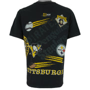 MLB (Salem) - Pittsburgh Teams, City of Champions T-Shirt 1990s Large Vintage Retro Baseball