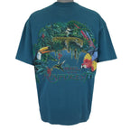 Vintage (Signal) - Wake Up To The Rainforest Habitat T-Shirt 1990s X-Large Vintage Retro