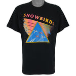 Vintage (Western Heritage) - Canadian Air Force Snowbirds T-Shirt 1980s Medium
