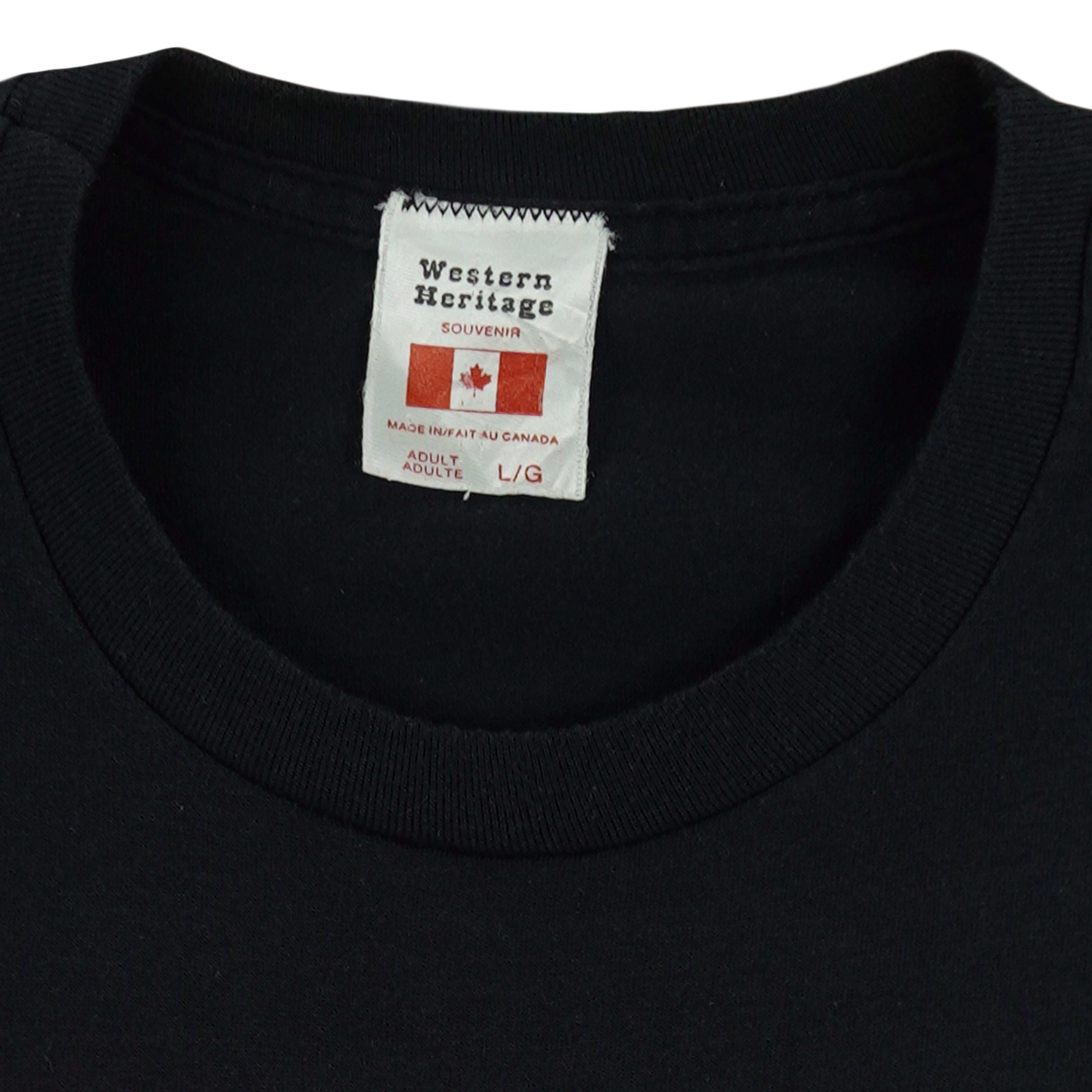 Vintage (Western Heritage) - Canadian Snowbirds Aerobatic Team T-Shirt 1980s Large Vintage Retro
