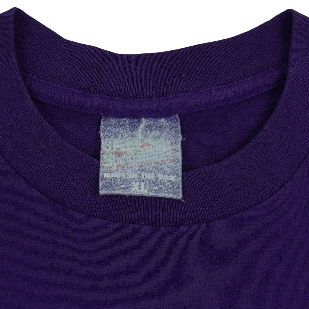 NFL - Purple Super Bowl XXX Sun Devil Stadium Arizona T-Shirt 1996 X-Large