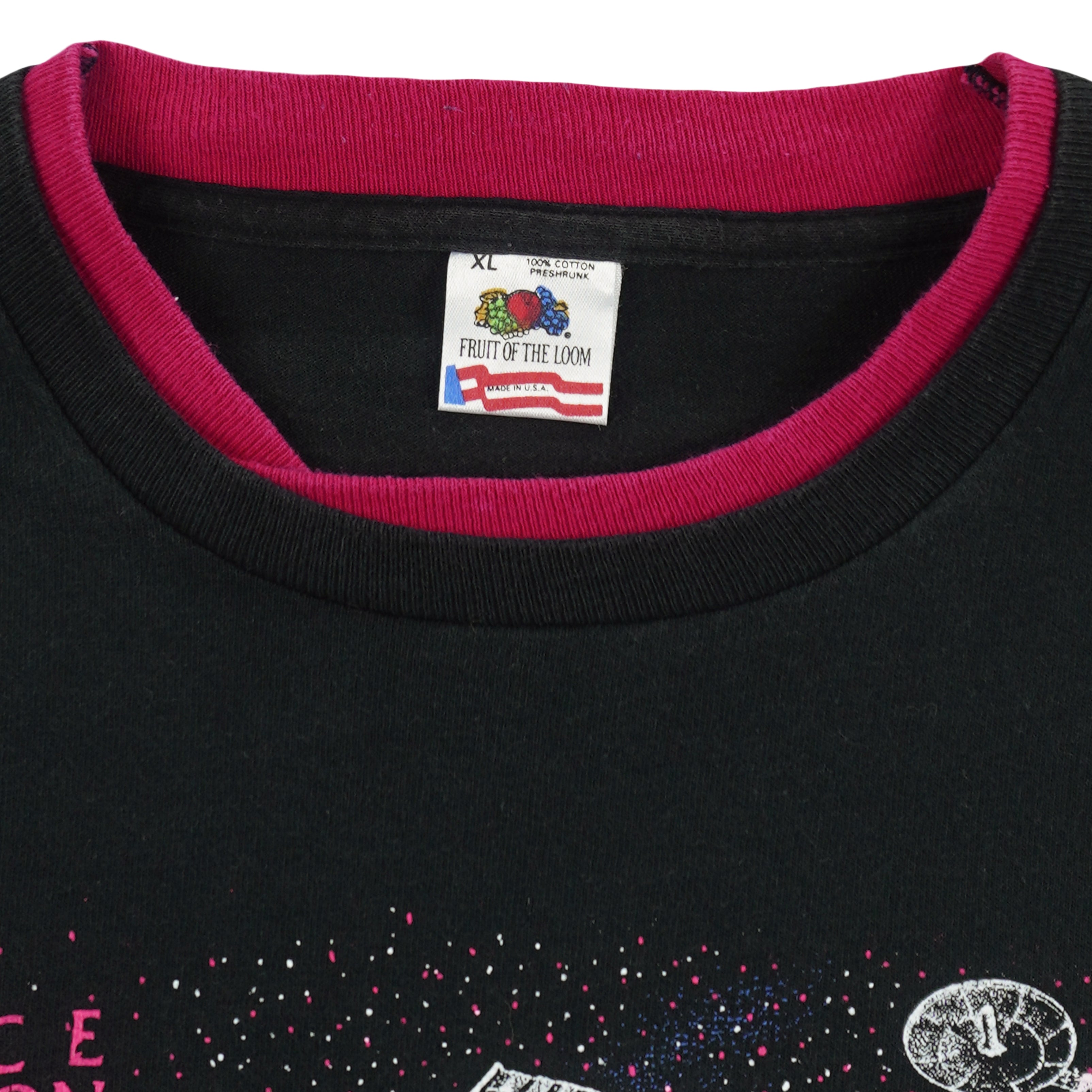 Vintage (Fruit of the loom) - Space Station Alpha T-Shirt 1993 X-Large Vintage Retro