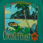 Vintage (Sun) - Coconut Coast Sleeveless Shirt 1980s Large Vintage Retro