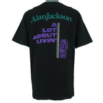 Vintage - Alan Jackson A Lot About Living And A Little About Love T-Shirt 1992 Large Vintage Retro