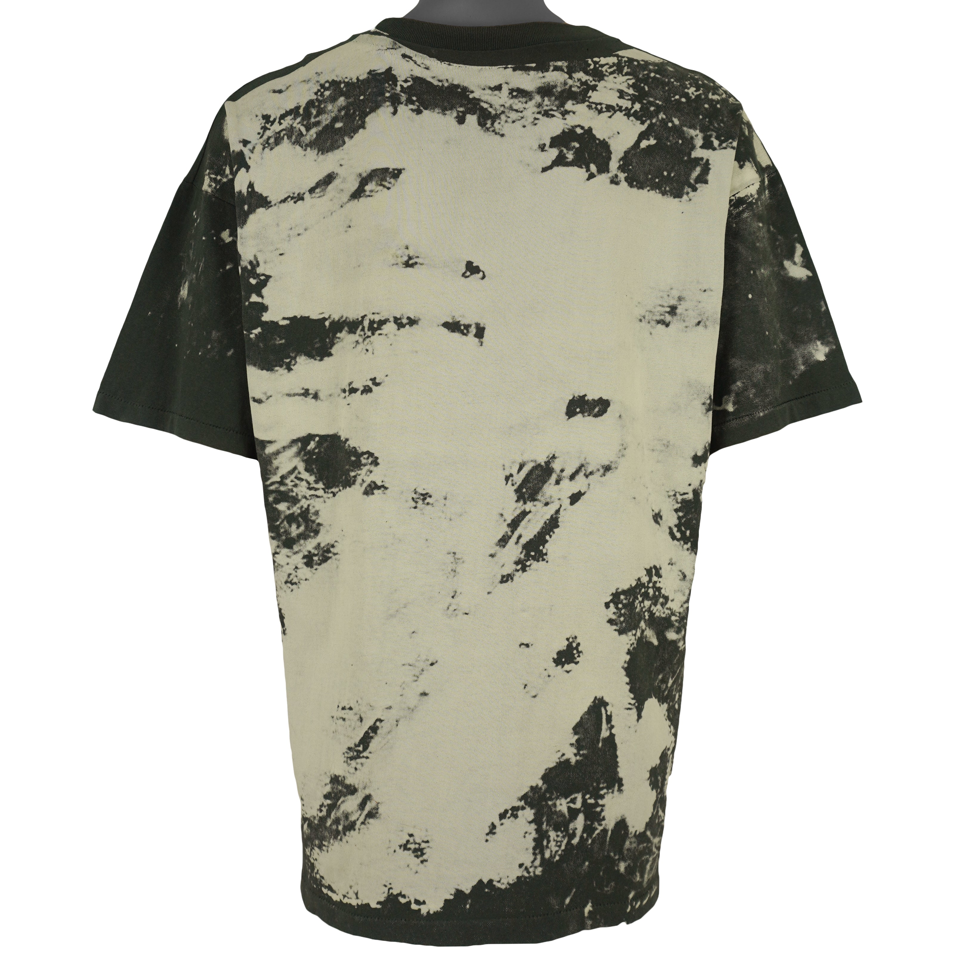 Vintage - Malcolm X All Over Print T-Shirt 1990s X-Large Vintage Retro