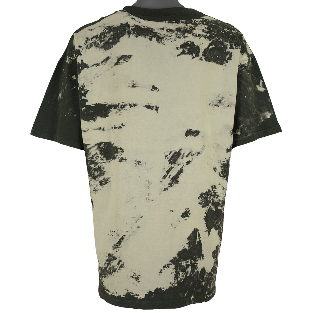 Vintage - Malcolm X All Over Print T-Shirt 1990s X-Large Vintage Retro