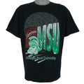 NCAA (Belton) - Michigan State Spartans, MSU Spell-Out T-Shirt 1990s X-Large Vintage Retro