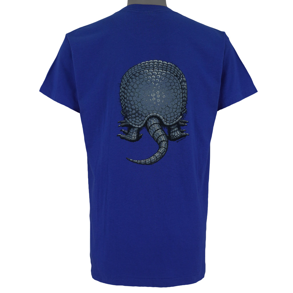 Vintage (Anvil) - Austin, Texas Armadillo Animal Print T-Shirt 1984 X-Large Vintage Retro