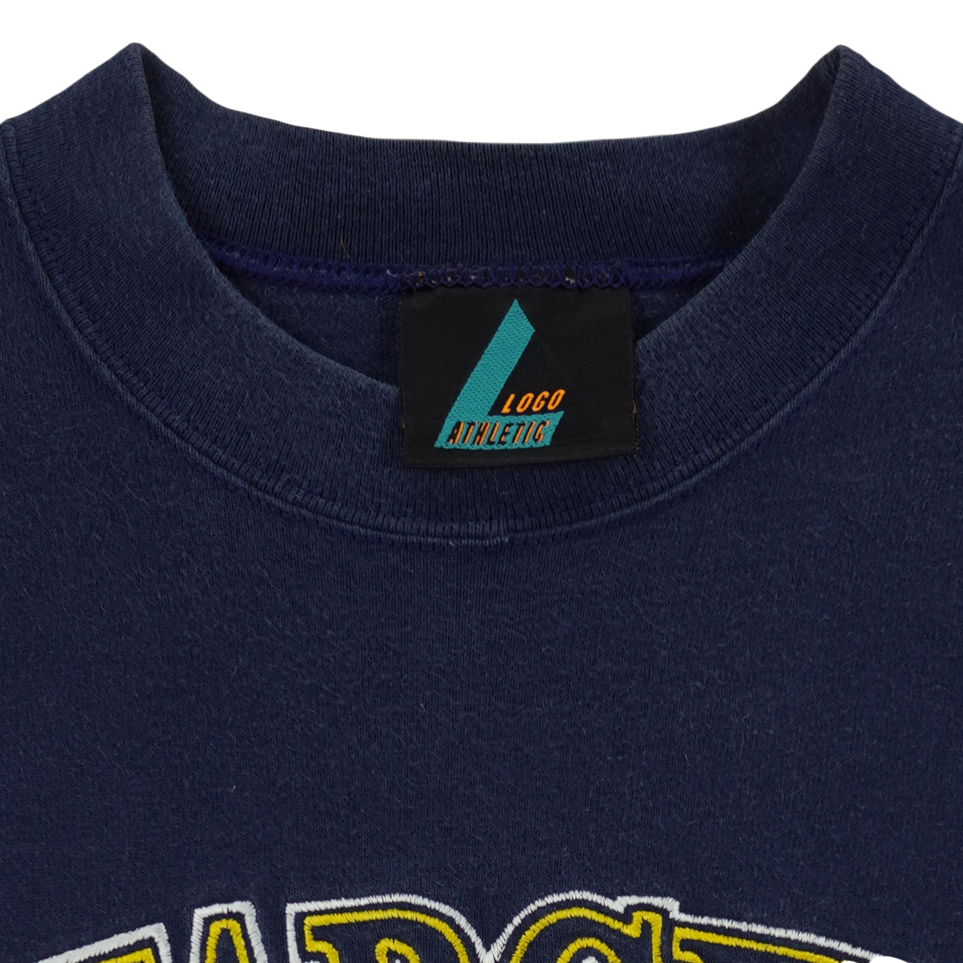 NFL (Logo Athletic) - San Diego Chargers Embroidered T-Shirt 1990s X-Large Vintage Retro Football