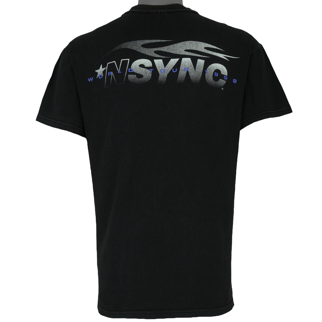 Vintage (Stedman) - NSYNC World Tour T-Shirt 1998 Medium Vintage Retro