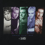 Vintage (Stedman) - NSYNC World Tour T-Shirt 1998 Medium Vintage Retro
