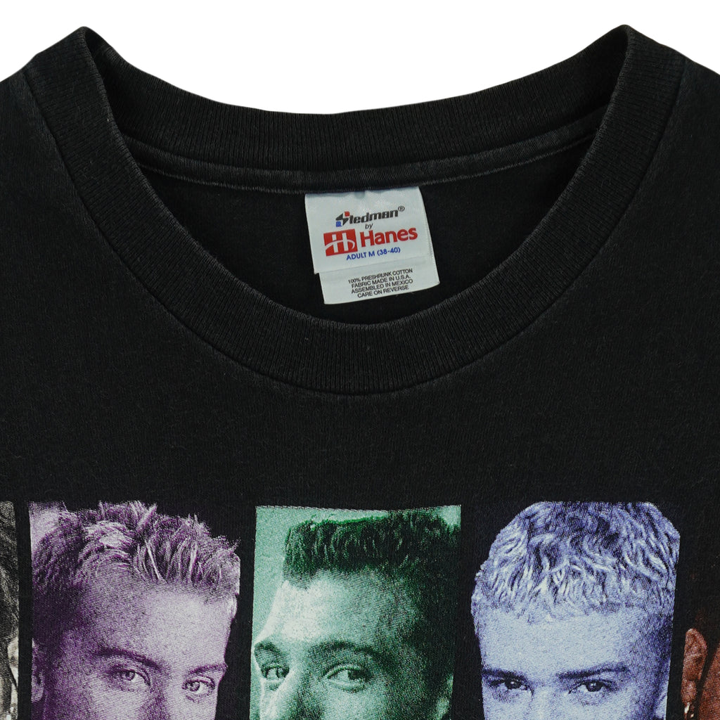 Vintage (Stedman) - NSYNC World Tour T-Shirt 1998 Medium Vintage Retro