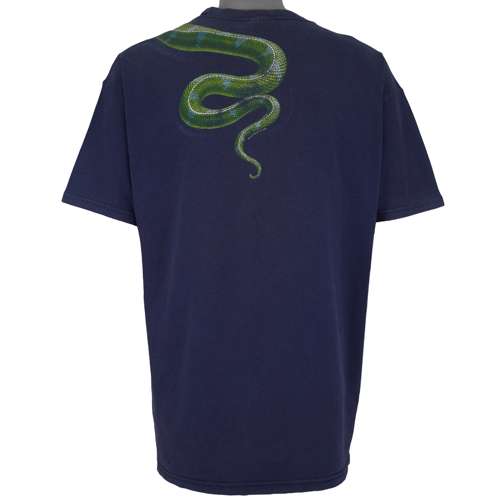 Vintage (Wild Planet) - Australian Green Tree Python T-Shirt 2008 XXX-Large Vintage Retro