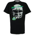 NCAA (Velva Sheen) - Notre Dame Fighting Irish Helmet T-Shirt 1990s Large Vintage Retro Football