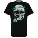 NCAA (Velva Sheen) - Notre Dame Fighting Irish Helmet T-Shirt 1990s Large Vintage Retro Football