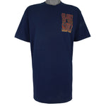 Vintage (Wrangler) - Glory in the Saddle, Misery in the Dirt T-Shirt 1996 Large Vintage Retro