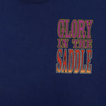Vintage (Wrangler) - Glory in the Saddle, Misery in the Dirt T-Shirt 1996 Large Vintage Retro