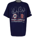 NHL (Woody Sports) - Winnipeg Jets X Randy Carlyle T-Shirt 1992 X-Large Vintage Retro Hockey