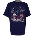 NHL (Woody Sports) - Winnipeg Jets X Randy Carlyle T-Shirt 1992 X-Large Vintage Retro Hockey