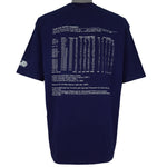 NHL (Woody Sports) - Winnipeg Jets X Randy Carlyle T-Shirt 1992 X-Large Vintage Retro Hockey