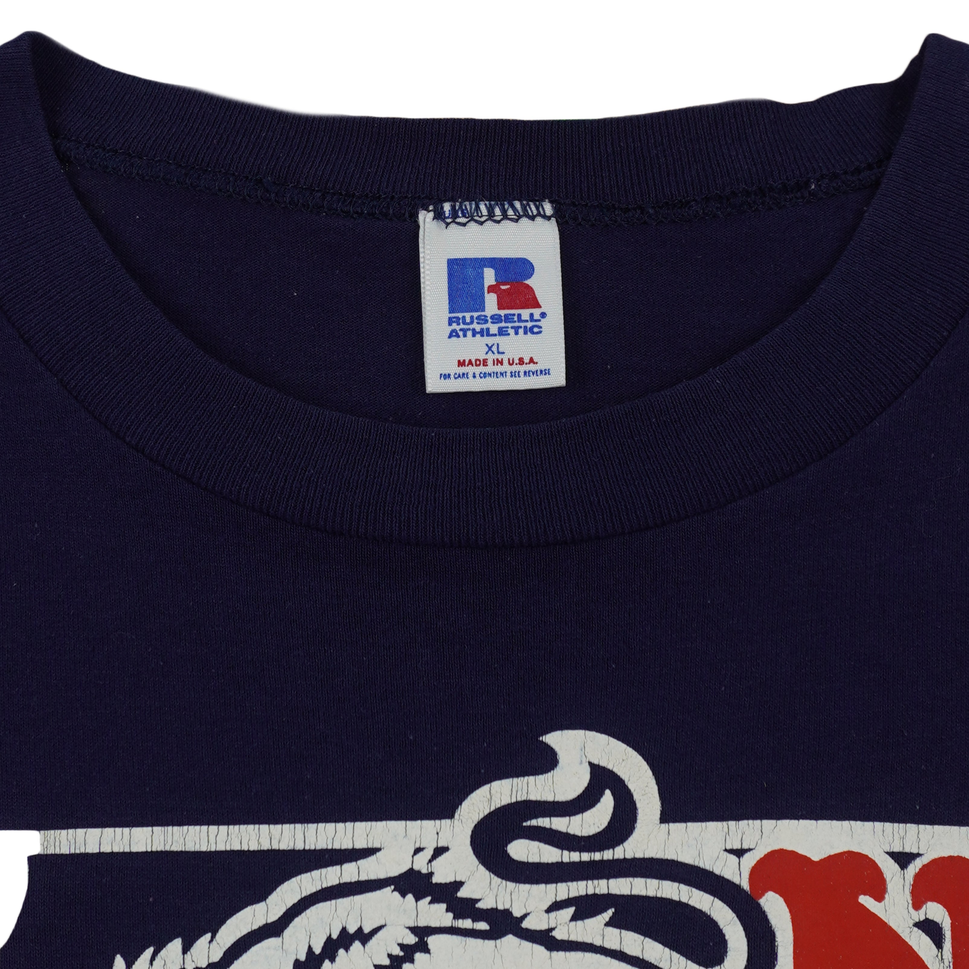 Vintage (Russell Athletic) - I Buffalo New York Spell-Out Shirt 1990s X-Large        Vintage Retro