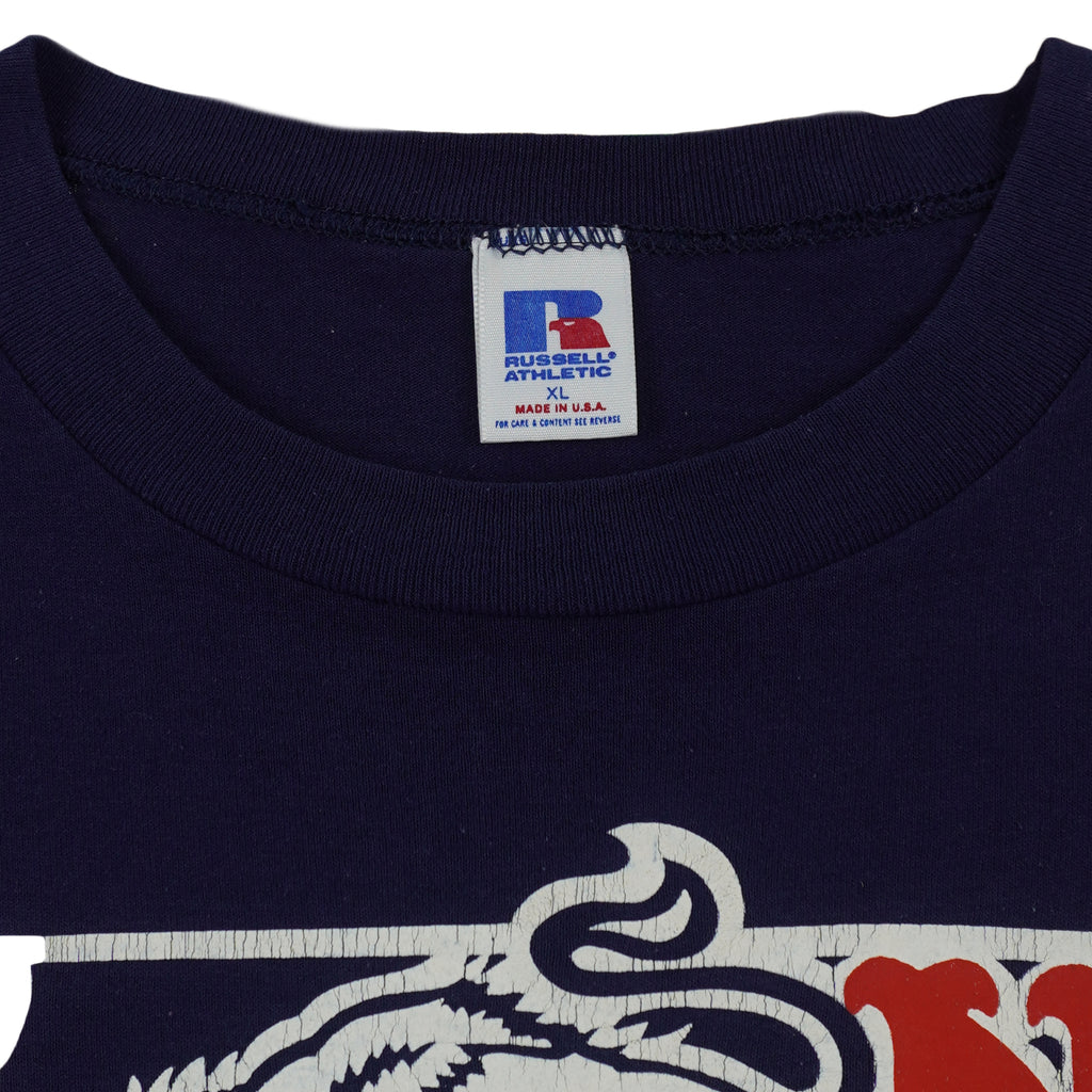 Vintage (Russell Athletic) - I Buffalo New York Spell-Out Shirt 1990s X-Large        Vintage Retro