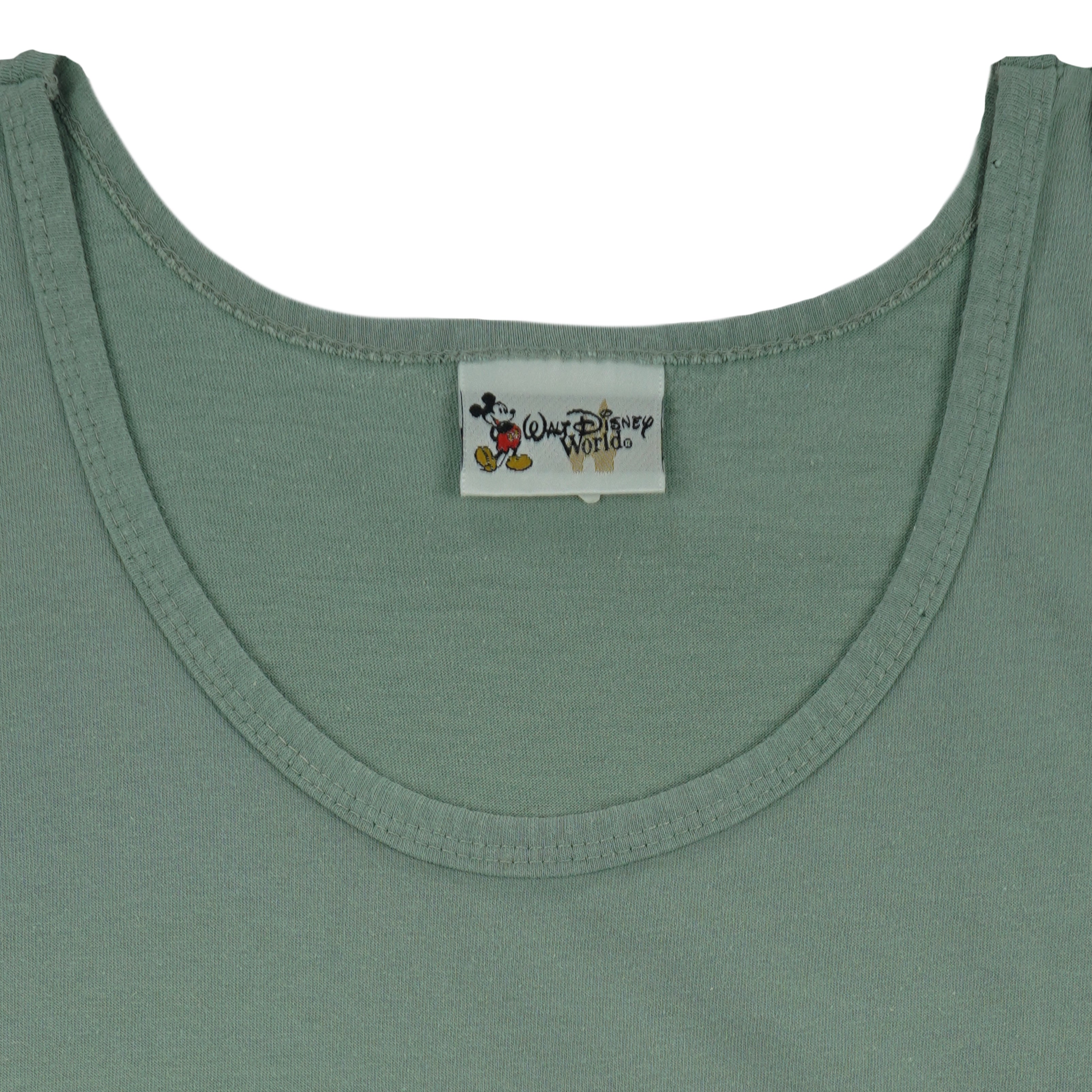 Disney - Animal Kingdom Sleeveless Shirt 1990s Large Vintage Retro