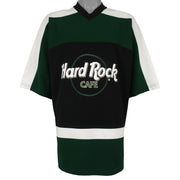 NHL - Hard Rock Cafe X Dallas Stars Hockey Jersey 1990s Large Vintage Retro Hockey