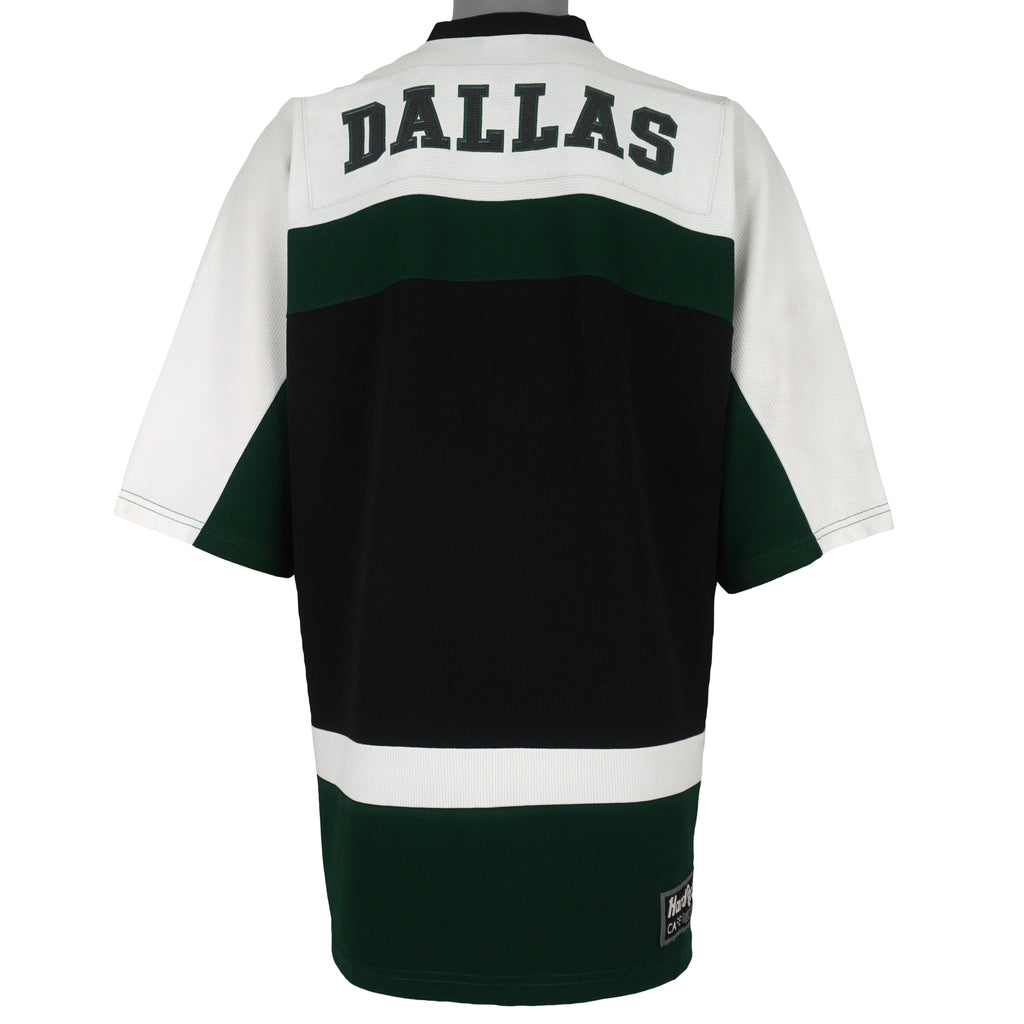 NHL - Hard Rock Cafe X Dallas Stars Hockey Jersey 1990s Large Vintage Retro Hockey