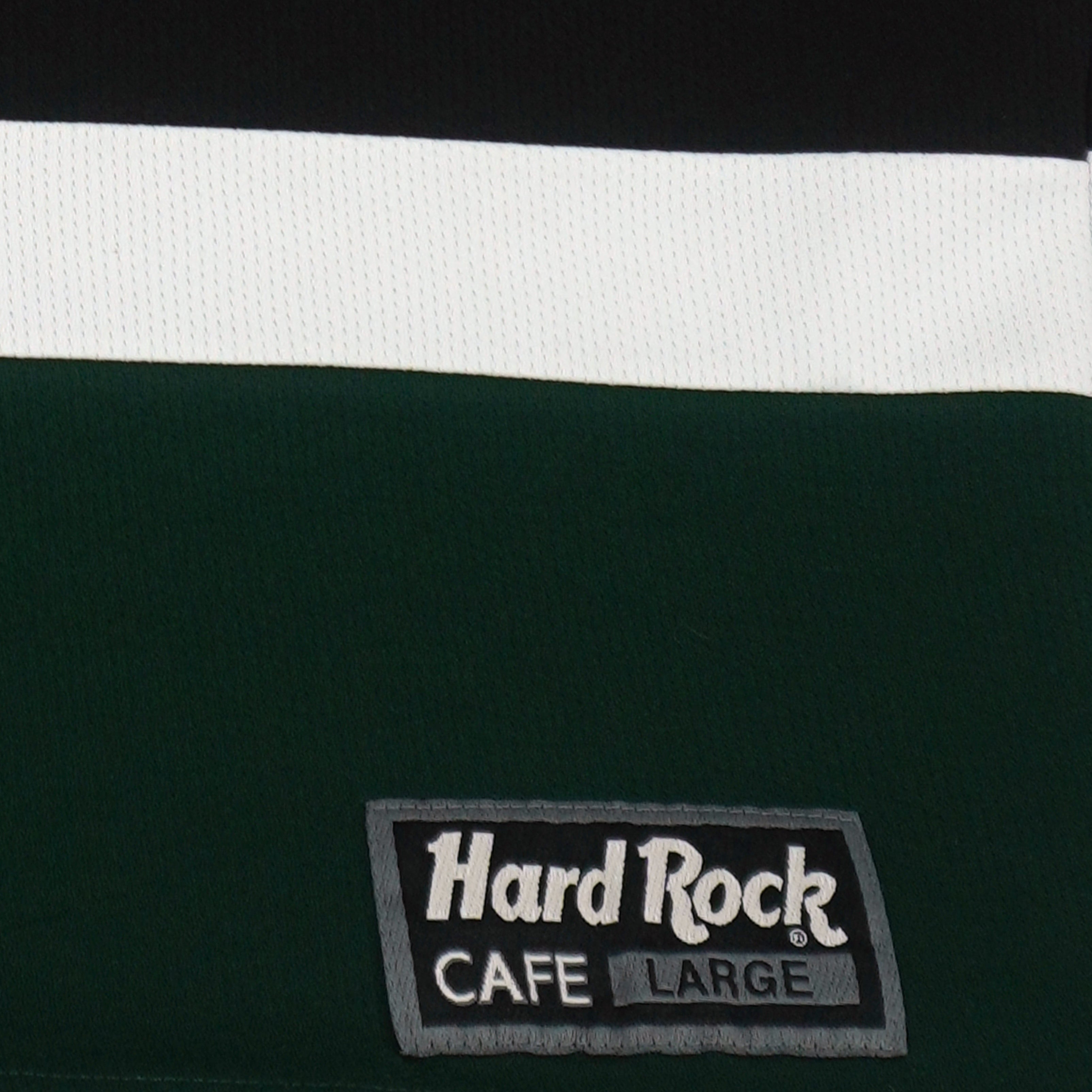 NHL - Hard Rock Cafe X Dallas Stars Hockey Jersey 1990s Large Vintage Retro Hockey