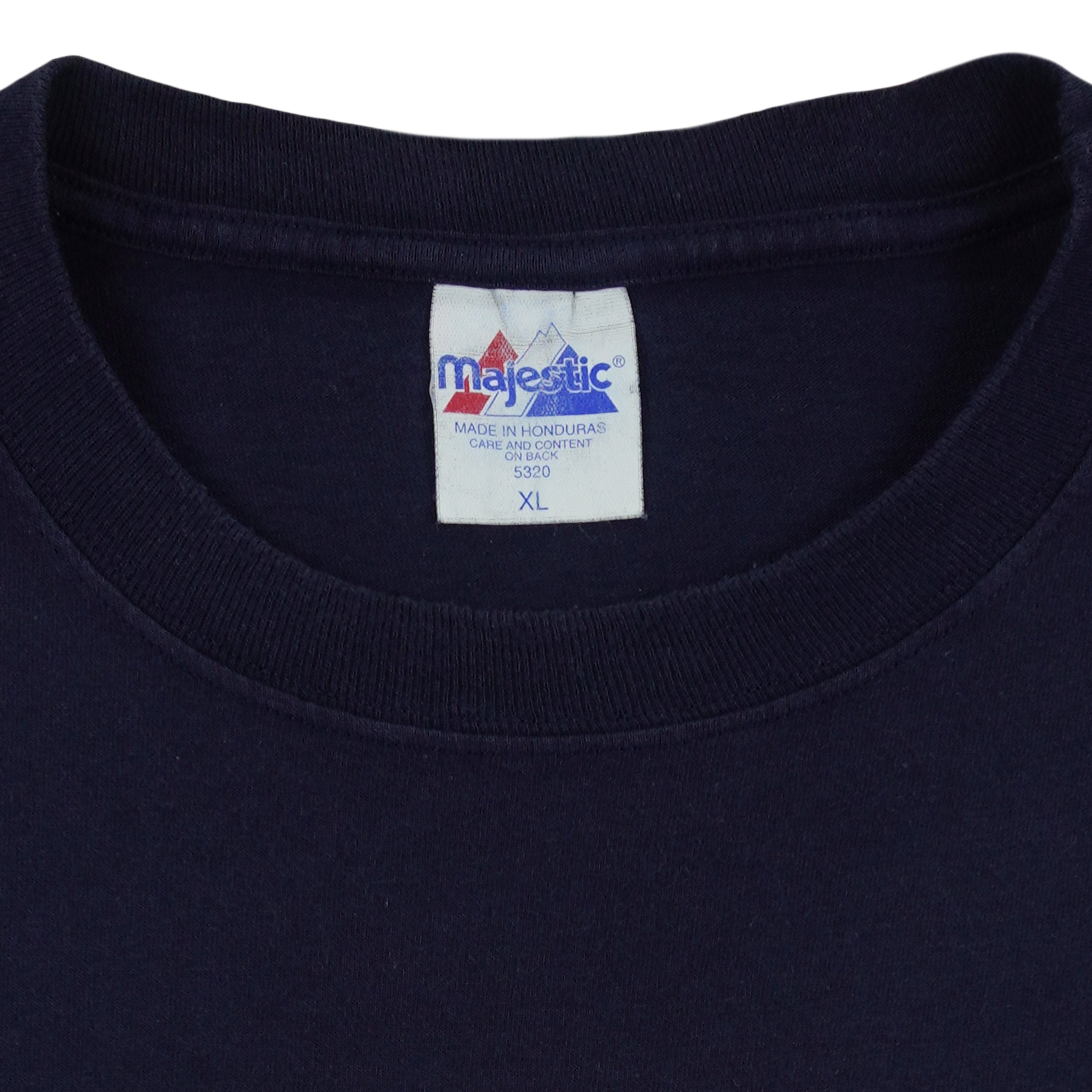 NBA (Majestic) - Indiana Pacers Long Sleeve Shirt 1990s X-Large Vintage Retro Basketball