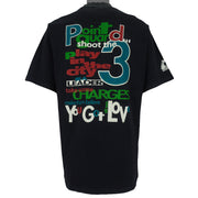 Reebok - Black You Got The Love Above The Rim T-Shirt 1990s X-Large Vintage Retro