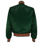 Starter - Miami Hurricanes Satin Jacket 1990s Medium Vintage Retro