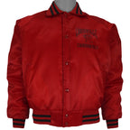 NCAA (Chalk Line) - Louisville Cardinals Satin Jacket 1990s Small Vintage Retro