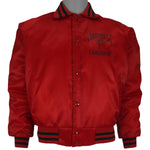 NCAA (Chalk Line) - Louisville Cardinals Satin Jacket 1990s Small Vintage Retro
