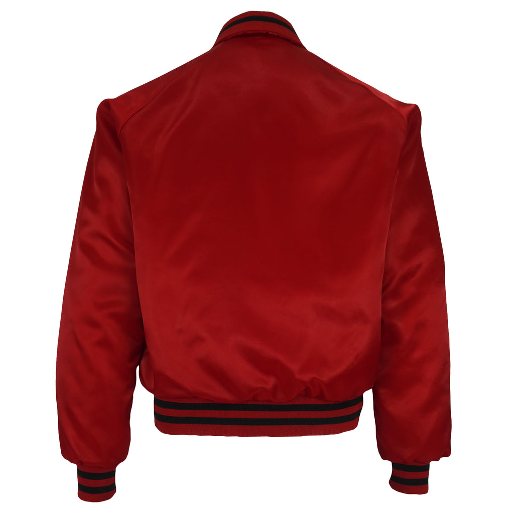 NCAA (Chalk Line) - Louisville Cardinals Satin Jacket 1990s Small Vintage Retro