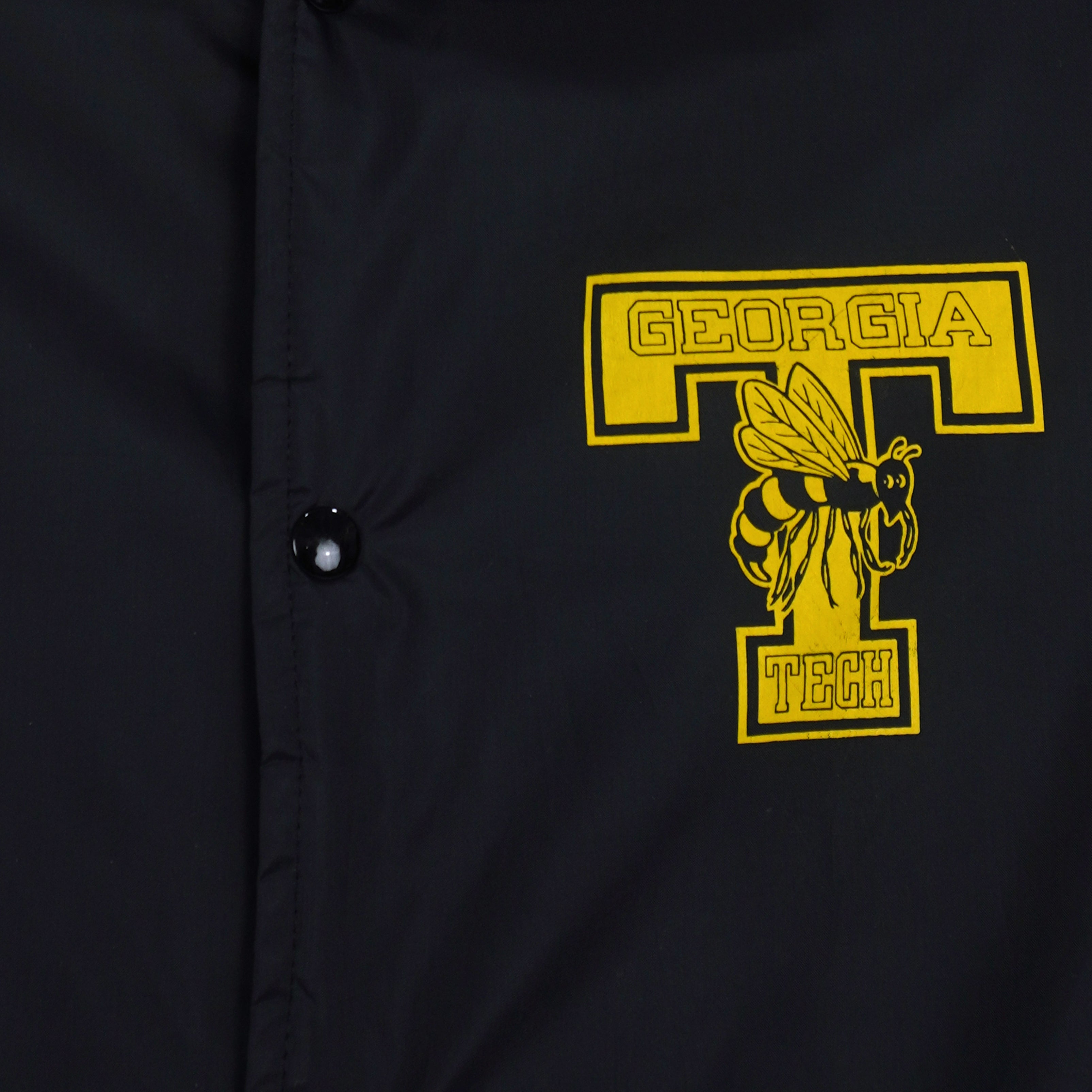 NCAA (Chalk Line) - Georgia Tech Satin Jacket 1990s X-Large Vintage Retro