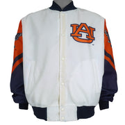 NCAA (Chalk Line) - Auburn Tigers Satin Jacket 1990s Large Vintage Retro