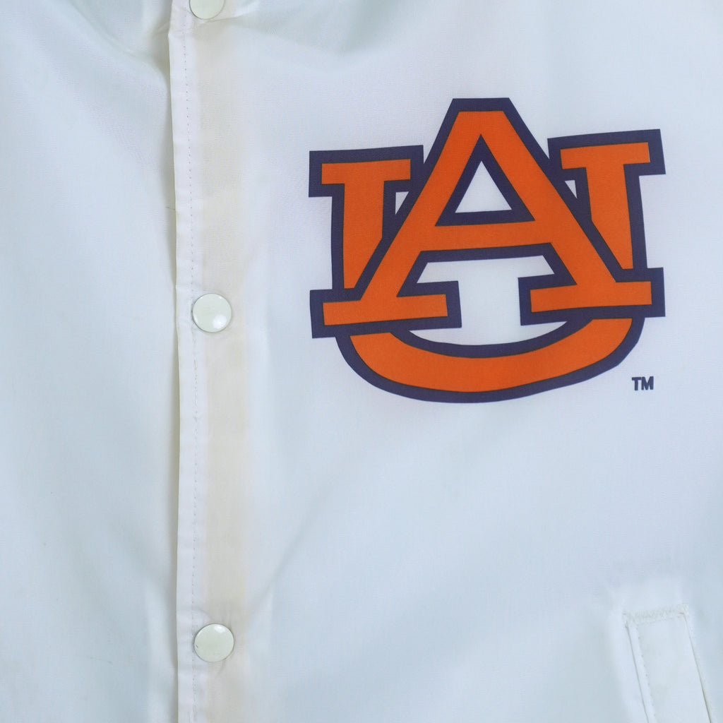 NCAA (Chalk Line) - Auburn Tigers Satin Jacket 1990s Large Vintage Retro