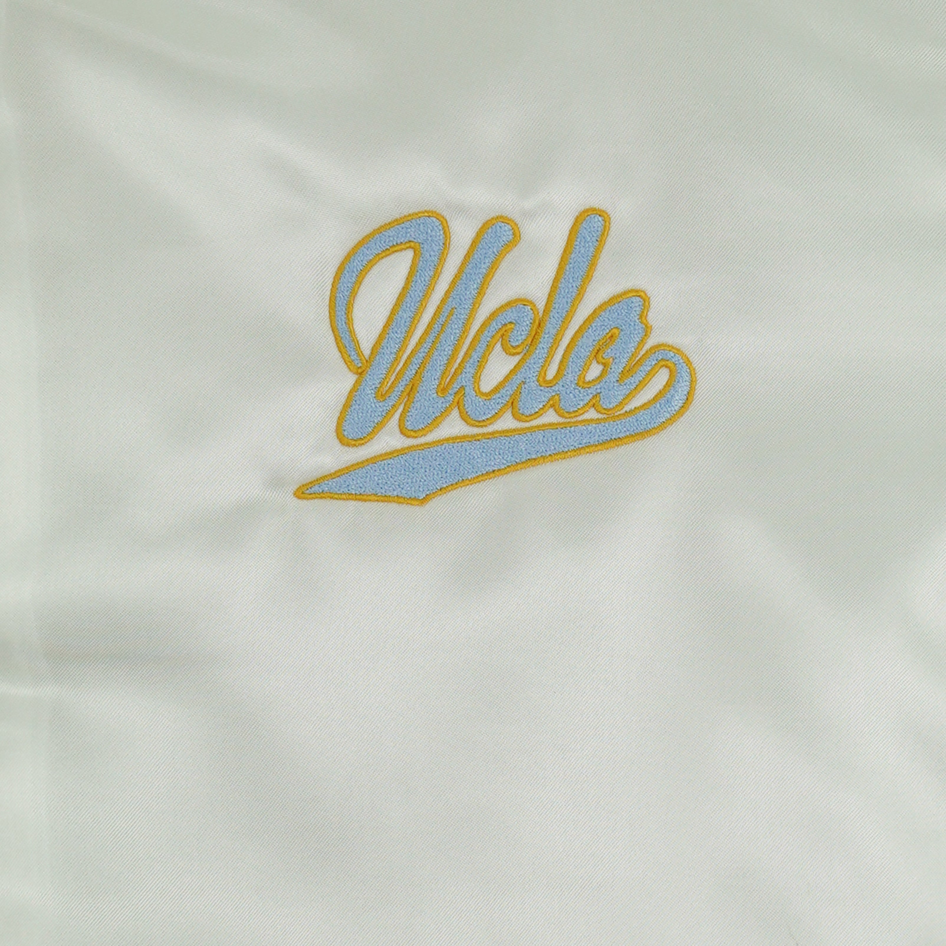 NCAA (Swingster) - UCLA Bruins Satin Jacket 1990s Medium Vintage Retro