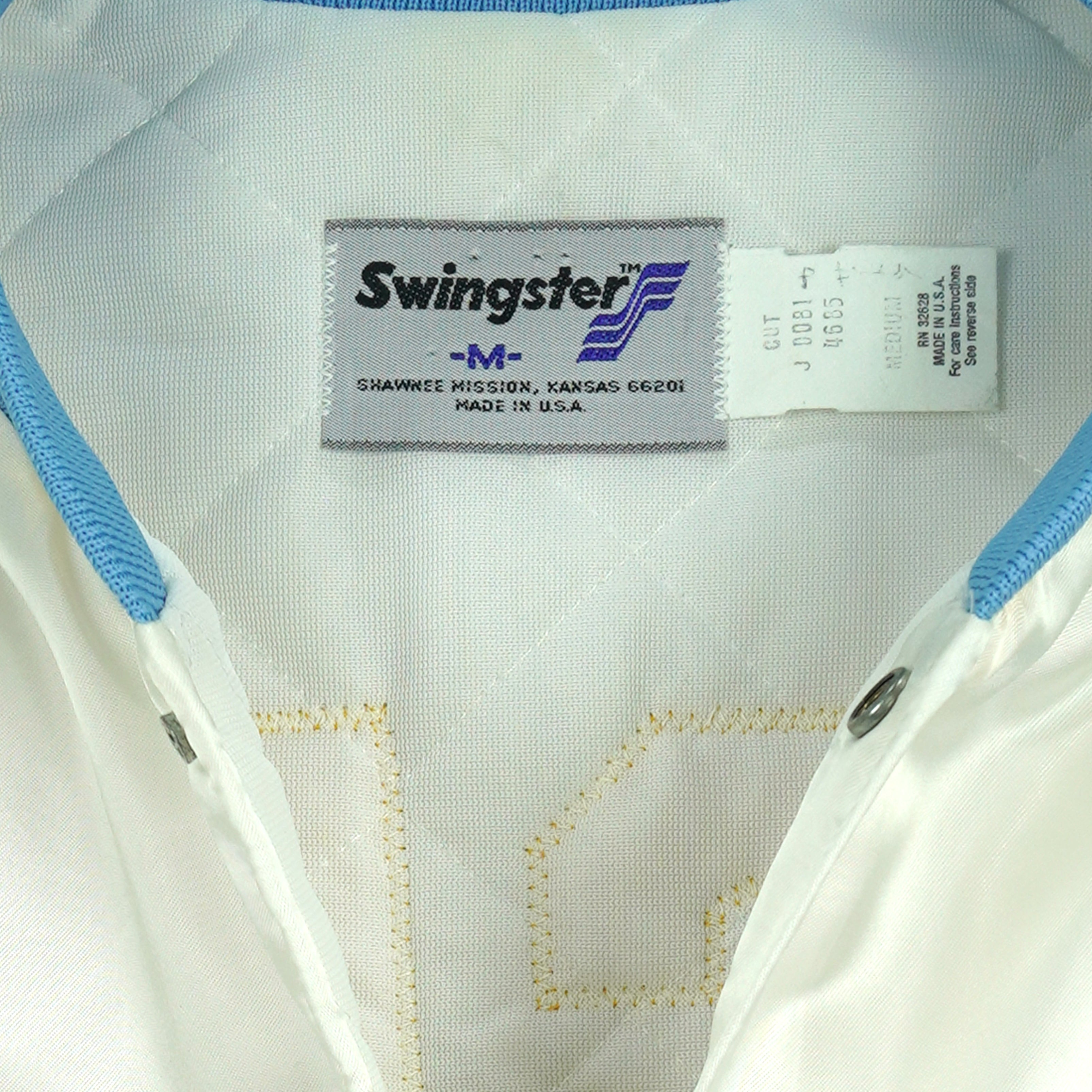 NCAA (Swingster) - UCLA Bruins Satin Jacket 1990s Medium Vintage Retro