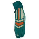 Starter - Miami Dolphins Zip-Up Hooded Jacket 1990s Large Vintage Retro Football