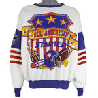 Starter - All American Crew Neck Sweatshirt 1990s Large Vintage Retro
