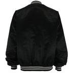 MLB - Black Chicago White Sox Satin Jacket 1990s X-Large Vintage Retro Baseball