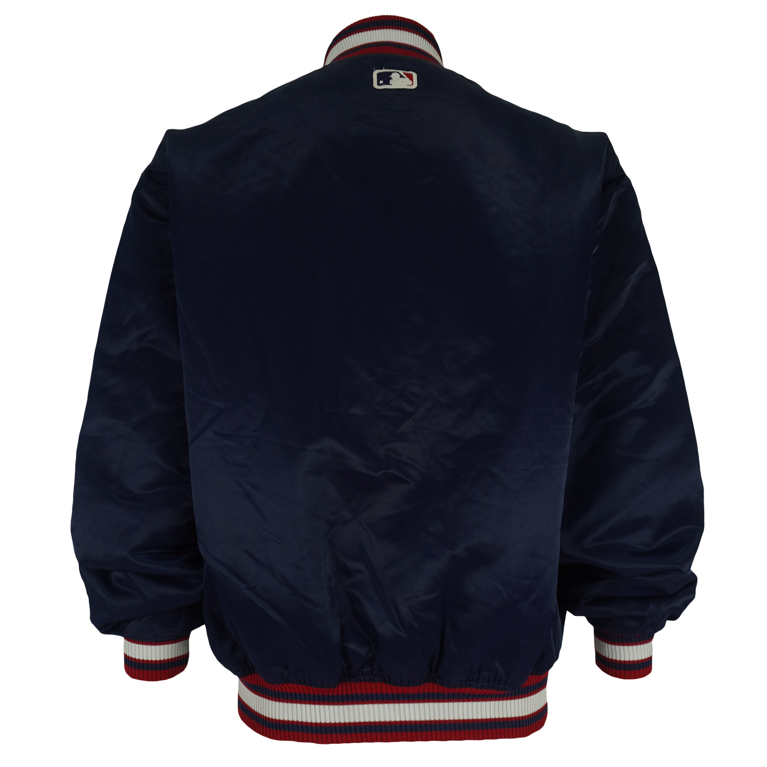 Starter - Atlanta Braves Satin Jacket 1990s Medium Vintage Retro Baseball