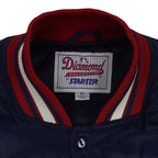 Starter - Atlanta Braves Satin Jacket 1990s Medium Vintage Retro Baseball