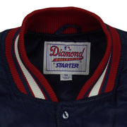Starter - Atlanta Braves Satin Jacket 1990s Medium Vintage Retro Baseball