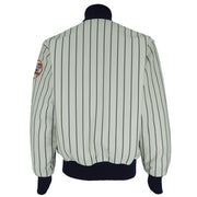 MLB (Felco) - New York Yankees Pinstripe Jacket 1990s Large Vintage Retro Baseball