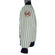 MLB (Felco) - New York Yankees Pinstripe Jacket 1990s Large Vintage Retro Baseball